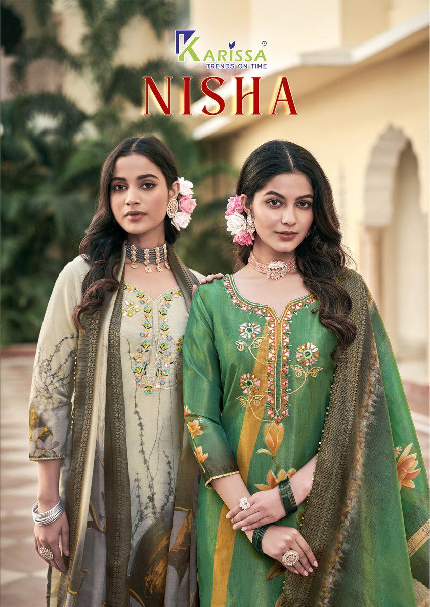 NISHA BY KARISSA DESIGNER COTTON SALWAR SUIT WHOLESALER IN INDIA 1