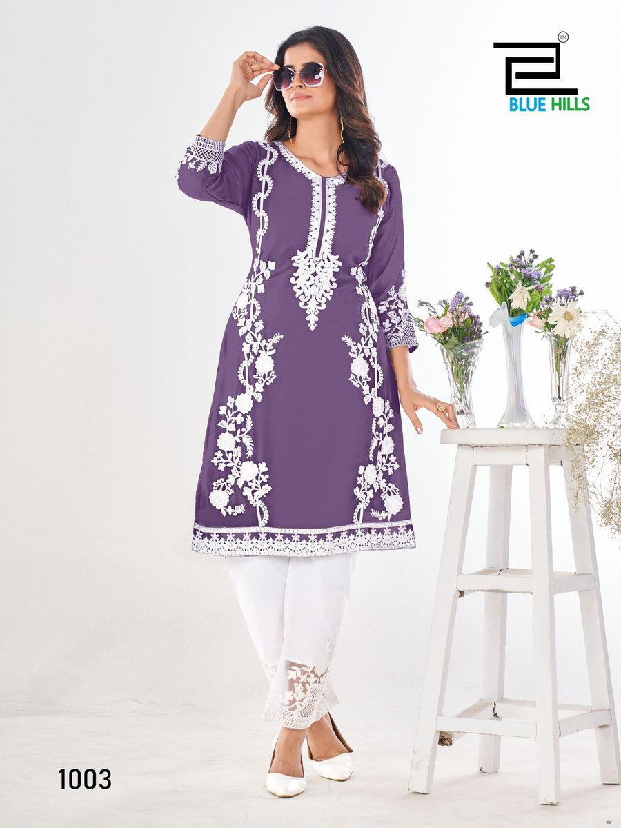 NOORI BY INLI DESIGNER GEORGETTE TOP & PANT WHOLESALER IN INDIA 1