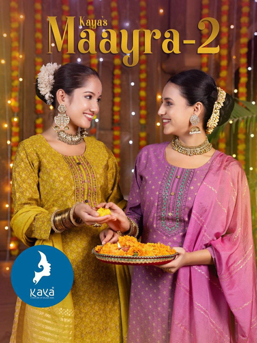 MAAYRA VOL 2 BY NAVKAR DESIGNER SILK SALWAR SUIT WHOLESALER IN INDIA 1