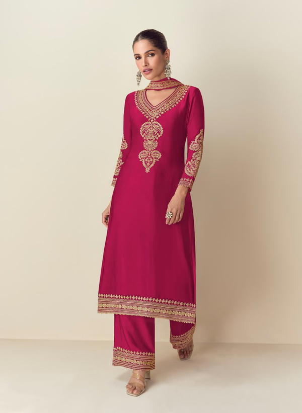 ROMA BY AASHIRWAD DESIGNER CHINON SALWAR SUIT WHOLESALER IN INDIA