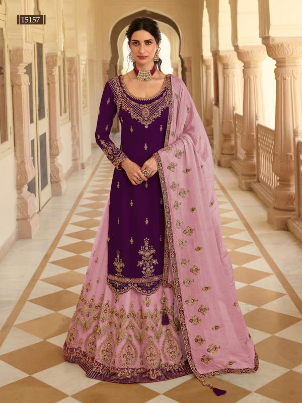 RUBAAB BY GLOSSY DESIGNER PAKISTANI GEORGETTE SALWAR SUIT WHOLESALER IN INDIA