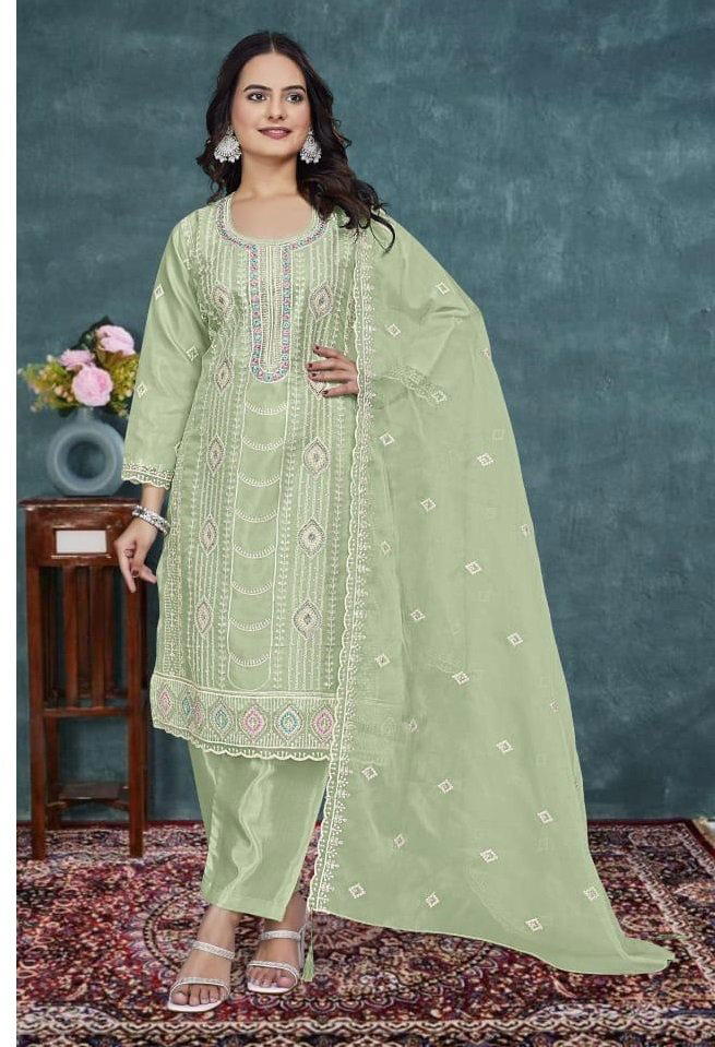 D.NO 1031ABCD BY FLORENT DESIGNER EMBROIDERY SALWAR SUIT WHOLESALER IN INDIA 1