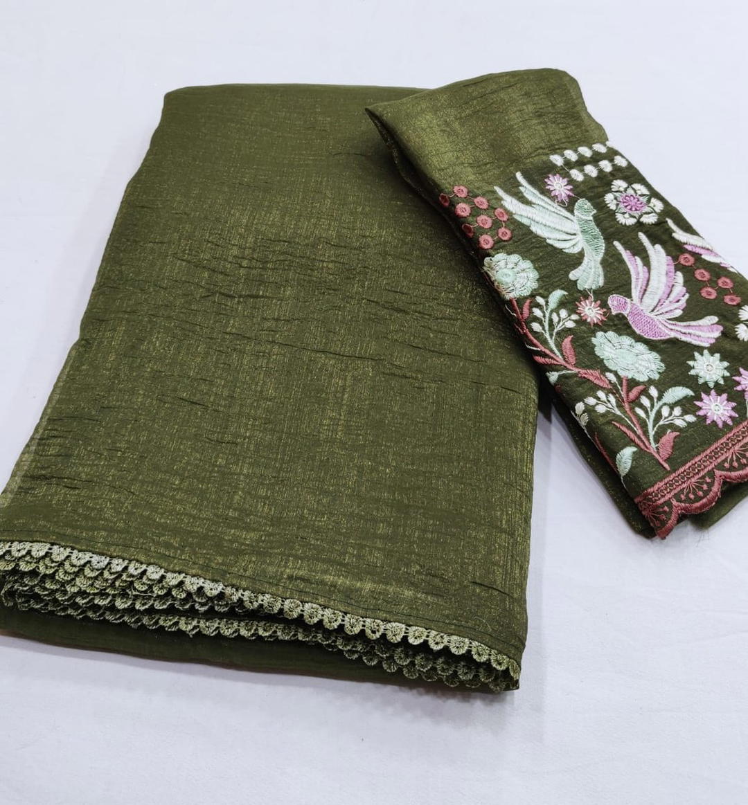 OSTRICH BY RAJYOG DESIGNER SAREE WHOLESALER IN INDIA 1