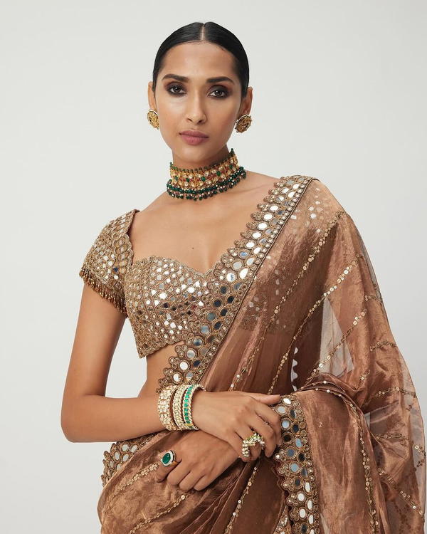 DF 3448 BY DF DESIGNER EMBRODERY SAREE WHOLESALER IN INDIA