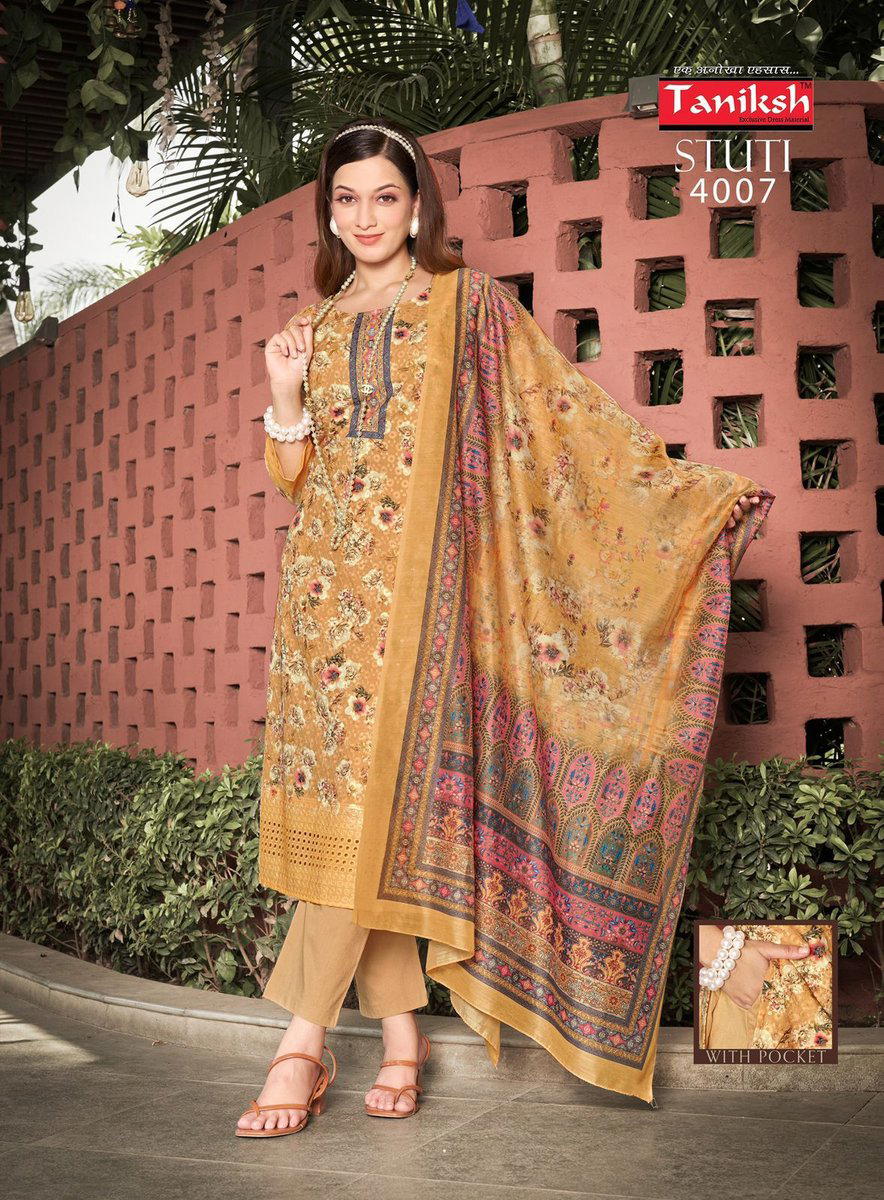STUTI VOL 5 BY TANIKSH DESIGNER EMBROIDERY SALWAR SUIT WHOLESALER IN INDIA 1