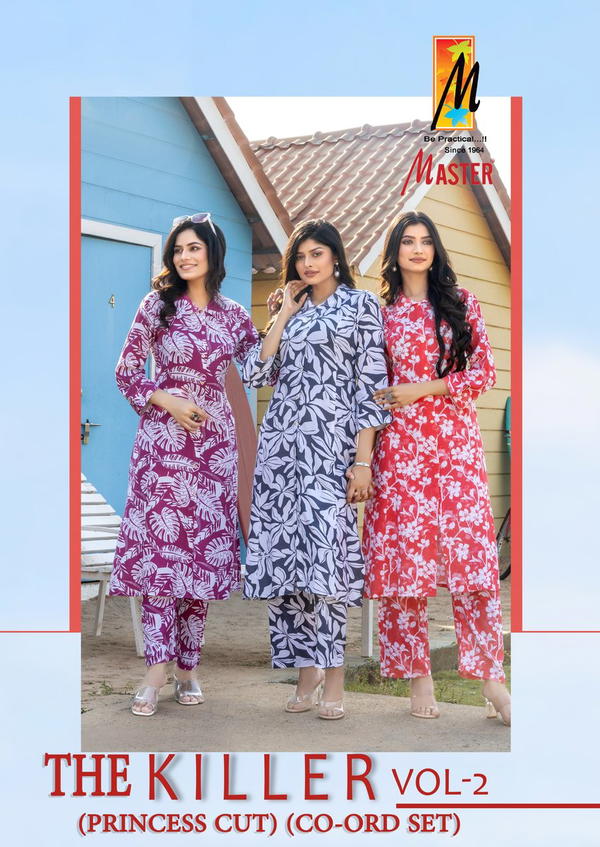 MASTER KILLER VOL 2 BY SAGAR IMPEX DESIGNER CO-ORD SET WHOLESALER IN INDIA