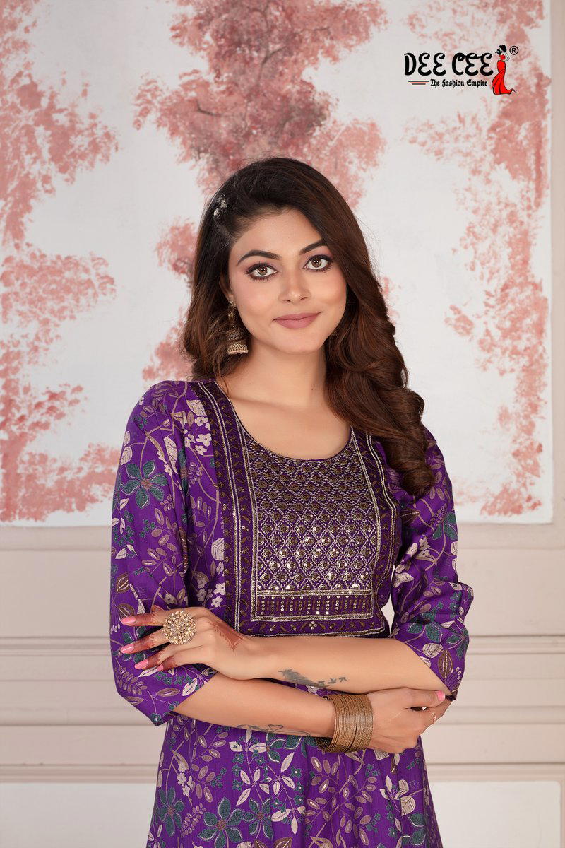 ANGEL BY DEECEE DESIGNER VATICAN KALI KURTI WHOLESALER IN INDIA 1