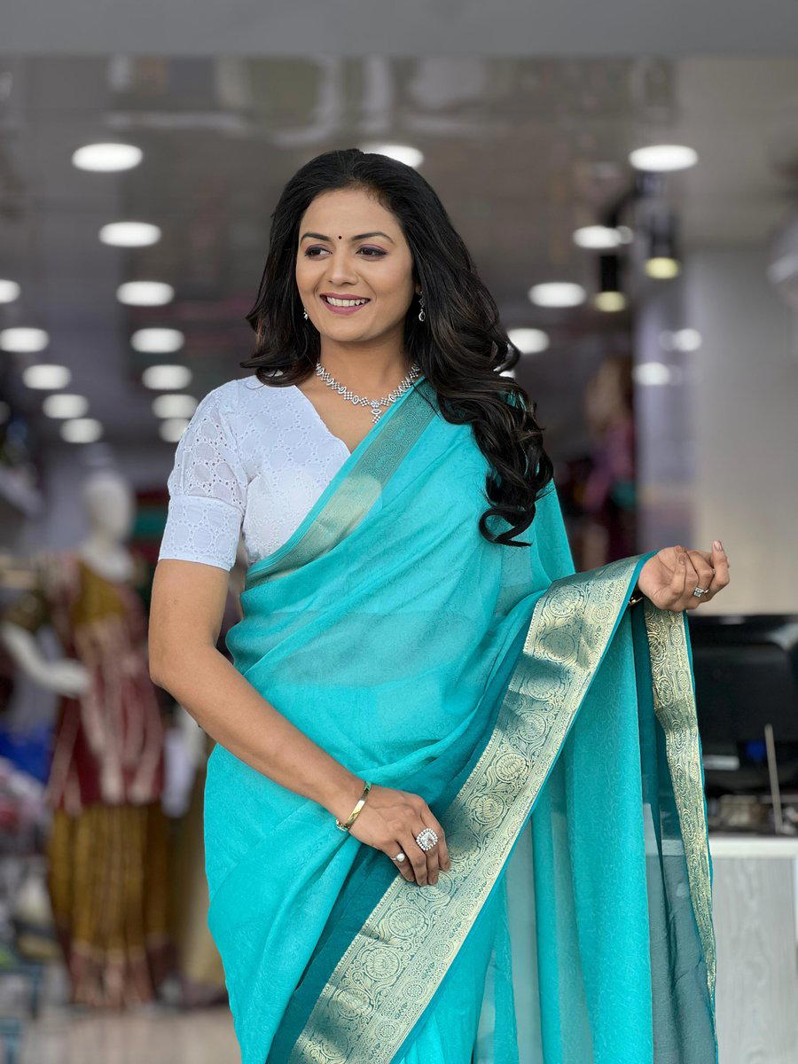 GK VOL 13 BY GK TRENDZ DESIGNER CHIFFON SAREE WHOLESALER IN INDIA 1