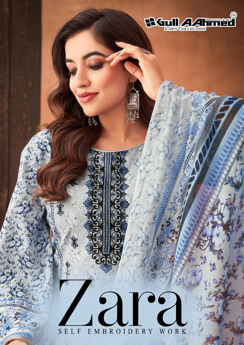 ZARA BY MERAKI DESIGNER EMBROIDERY SALWAR SUIT WHOLESALER IN INDIA 1
