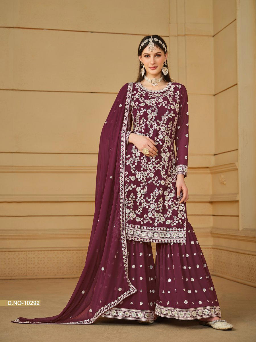 ANJUBAA VOL 29 BY DANI CREATION DESIGNER GEORGETTE SALWAR SUIT WHOLESALER IN INDIA 1