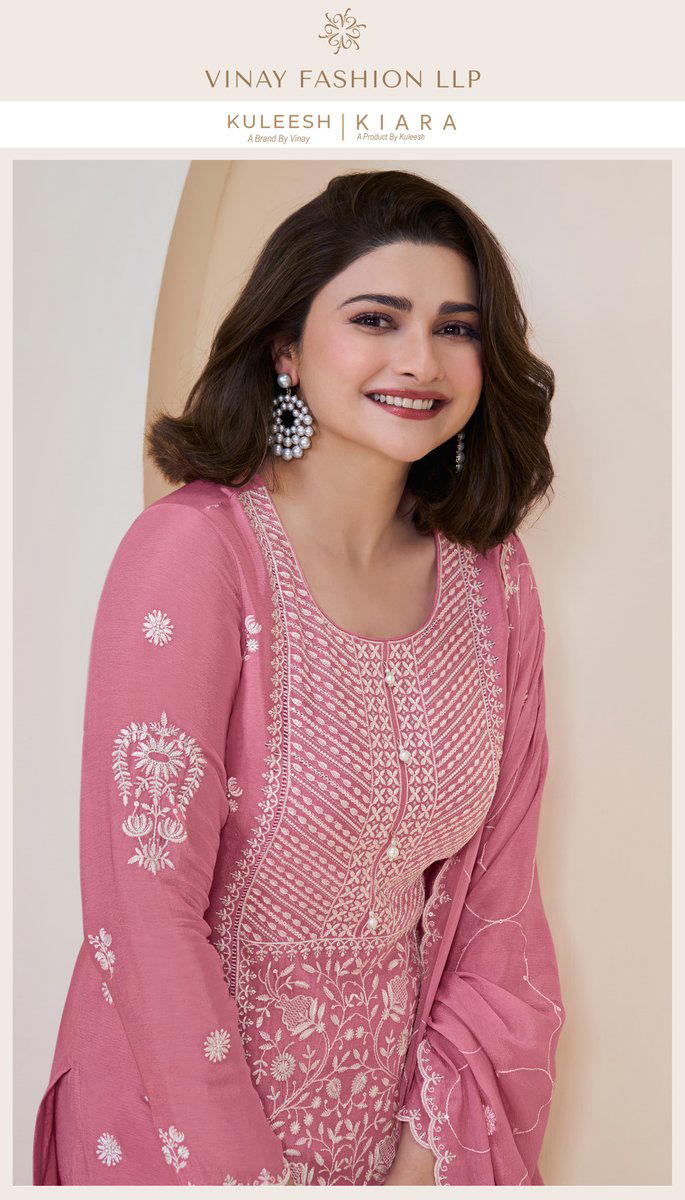KAIRA BY OS DESIGNER CHINON EMBRODARY SALWAR SUIT WHOLESALER IN INDIA 1