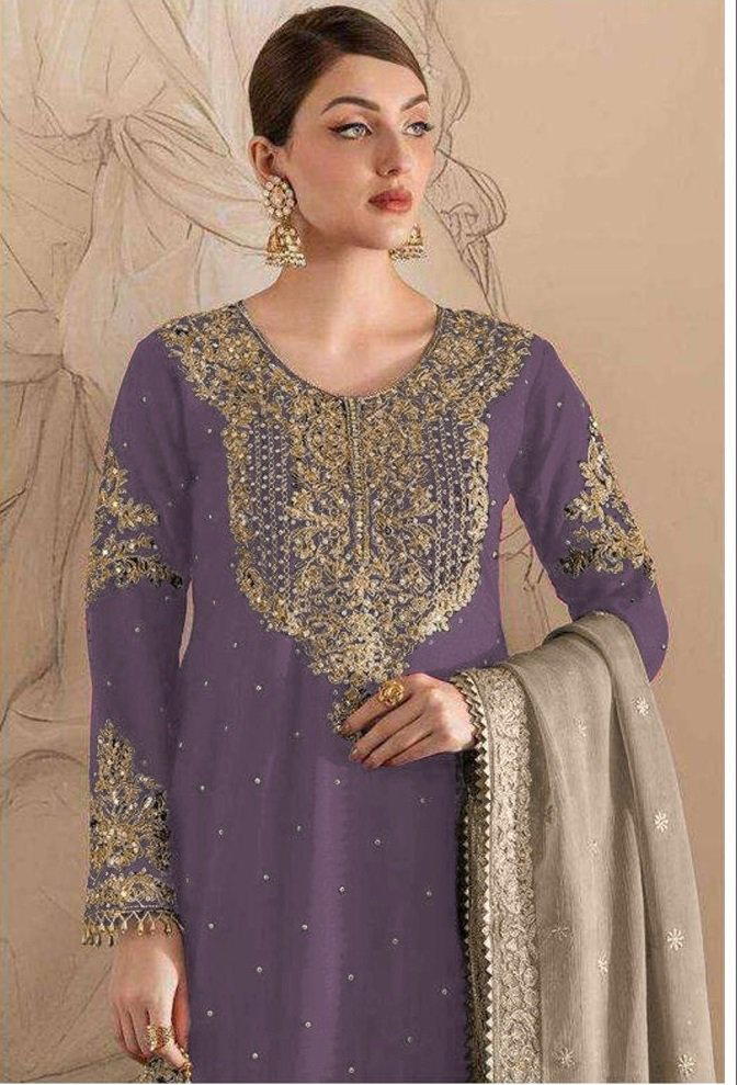 PAKISTANI 1155 BY MAARiA-A DESIGNER GEORGETTE SALWAR SUIT WHOLESALER IN INDIA 1