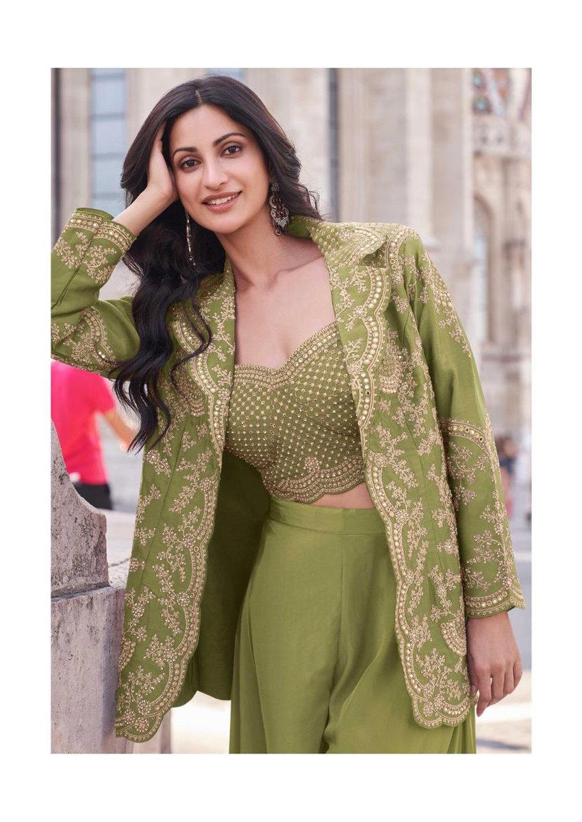 JANNAT GOLD BY SAYURI DESIGNER SILK KURTIS WHOLESALER IN INDIA 1