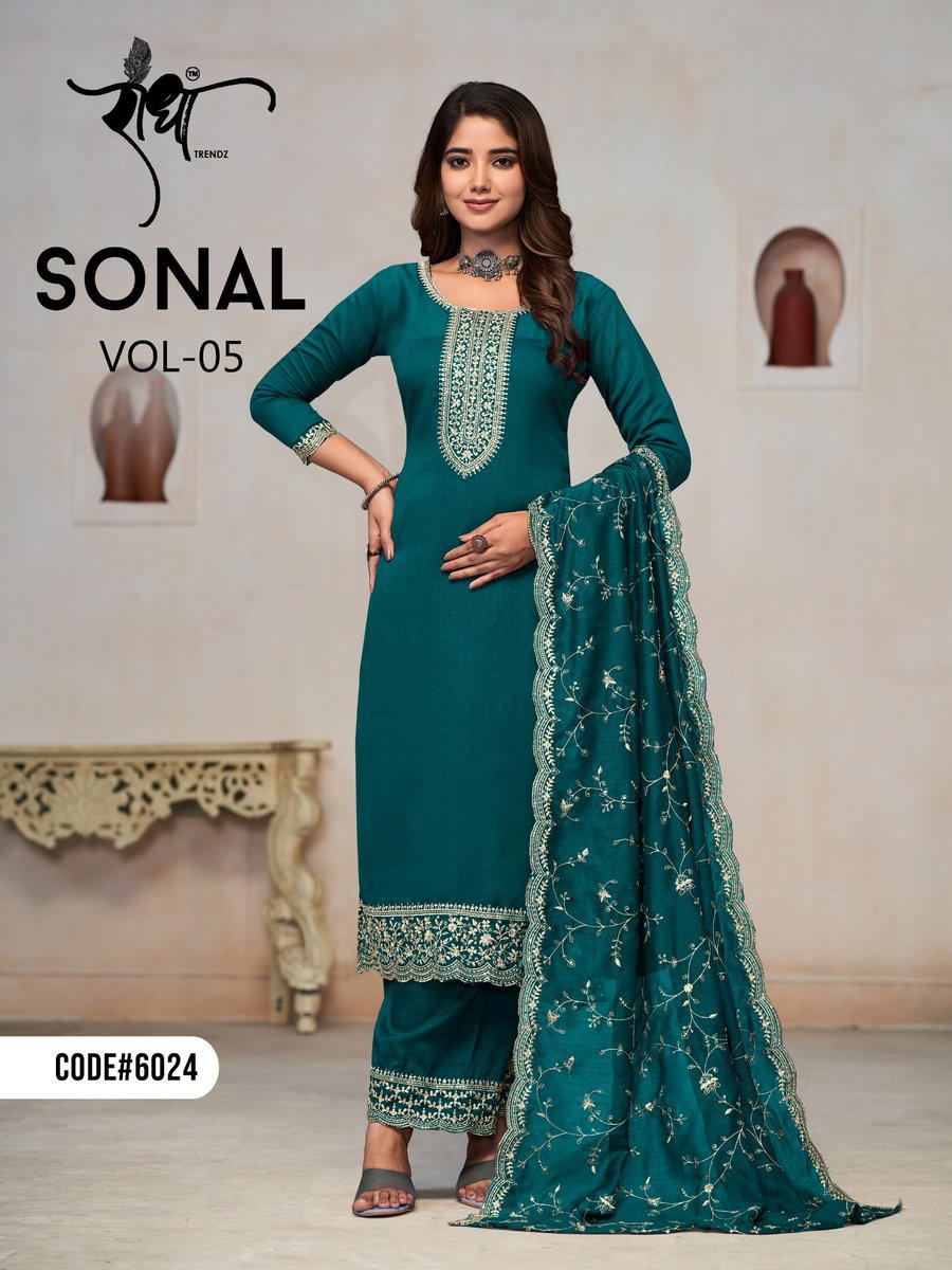 SONAL BY SAGAR IMPEX DESIGNER EMBROIDARY SALWAR SUIT WHOLESALER IN INDIA 1