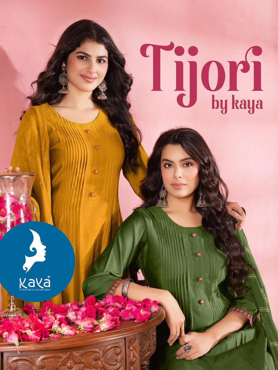 TIJORI BY KAYA KURTI DESIGNER ANARKALI SALWAR SUIT WHOLESALER IN INDIA 1