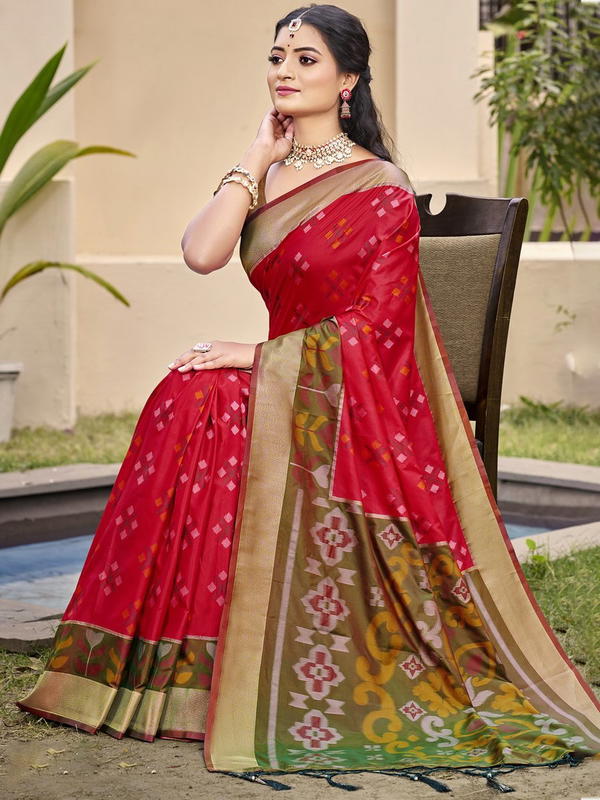 POORVIKA SILK VOL 2 BY ASTITA DESIGNER POCHAMPALI SILK SAREE WHOLESALER IN INDIA