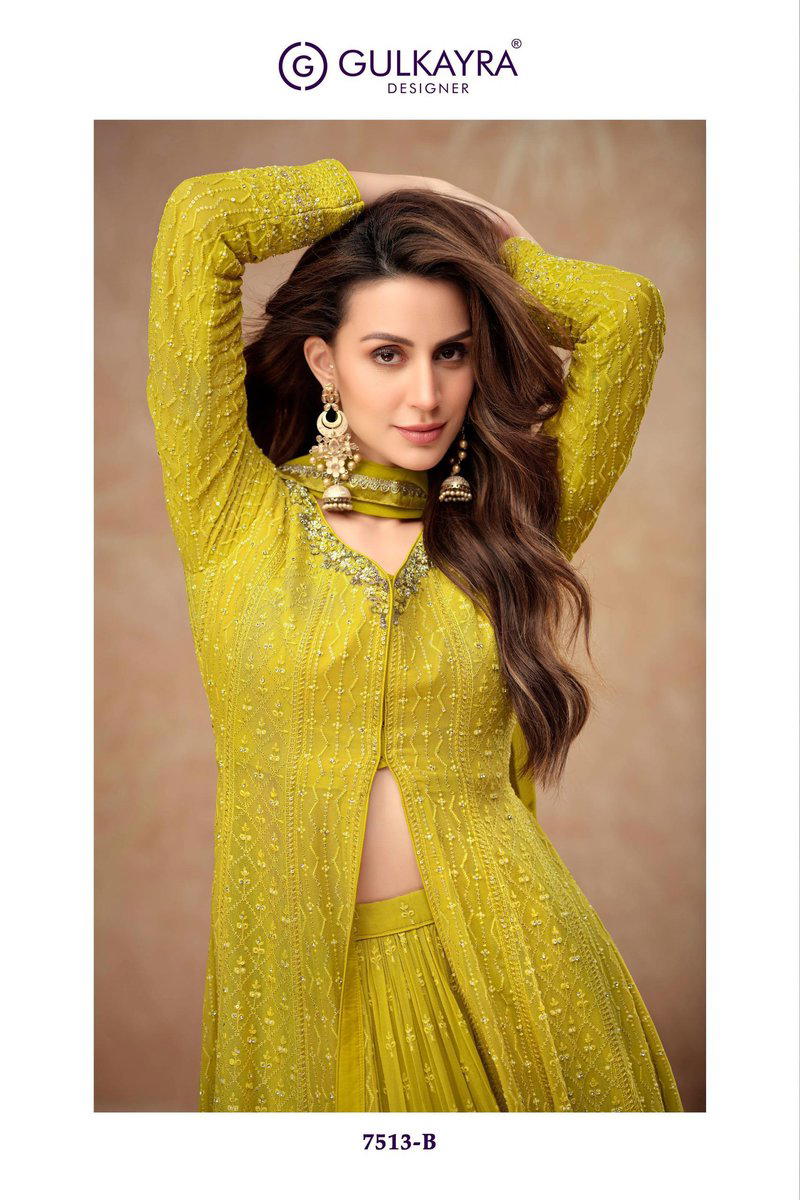 FARINA BY GULKAYRA DESIGNER GEORGETTE SALWAR SUIT WHOLESALER IN INDIA 1
