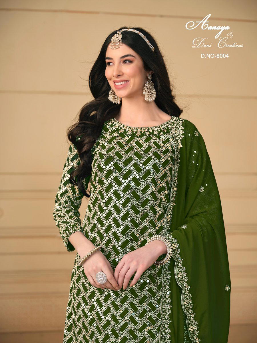AANAYA VOL 180 BY DANI CREATION DESIGNER PAKISTANI GEORGETTE SALWAR SUIT WHOLESALER IN INDIA 1