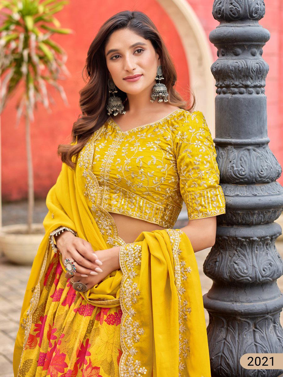 MEHVISH VOL 22 BY DANI CREATION DESIGNER SIKL LEHENGA CHOLI WHOLESALER IN INDIA 1