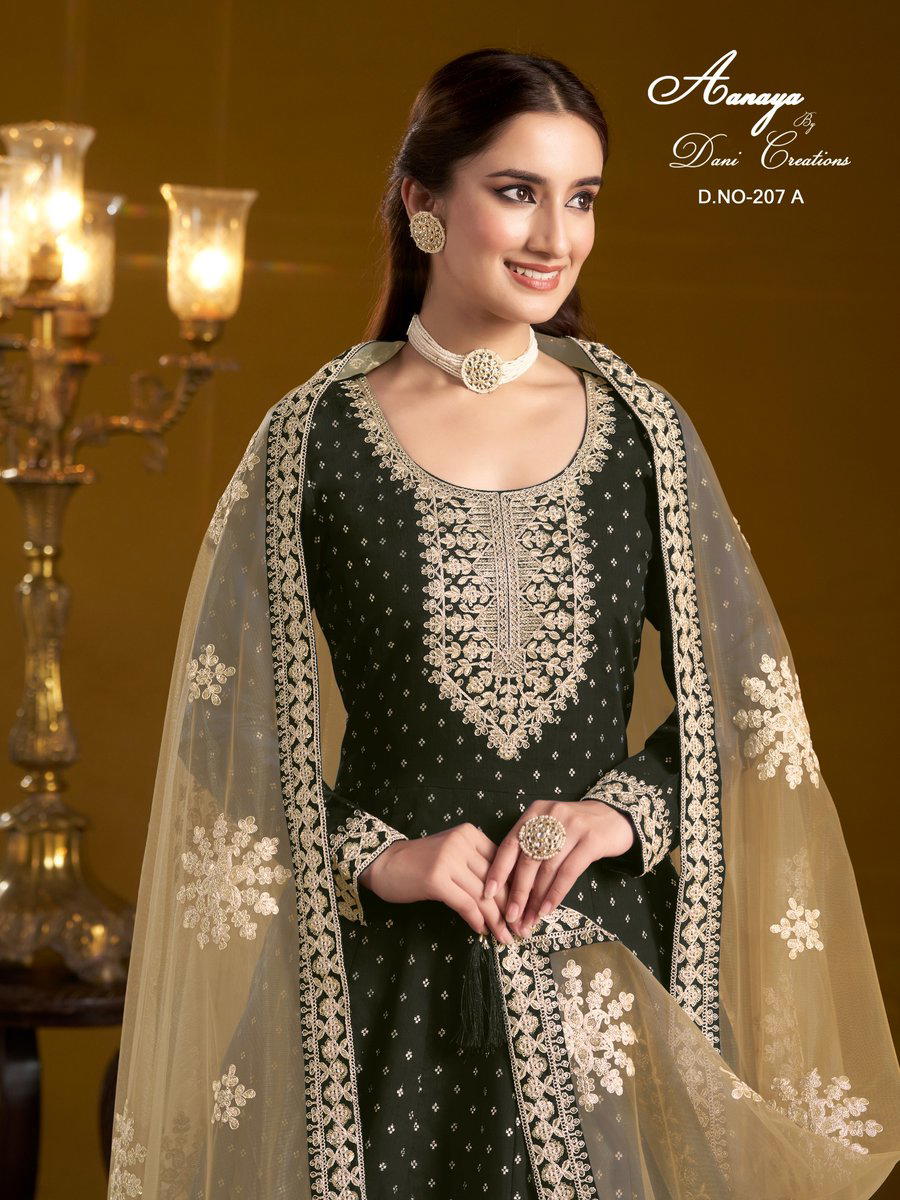 AANAYA VOL 207 BY DANI CREATION DESINGER GOWN WHOLESALER IN INDIA 1