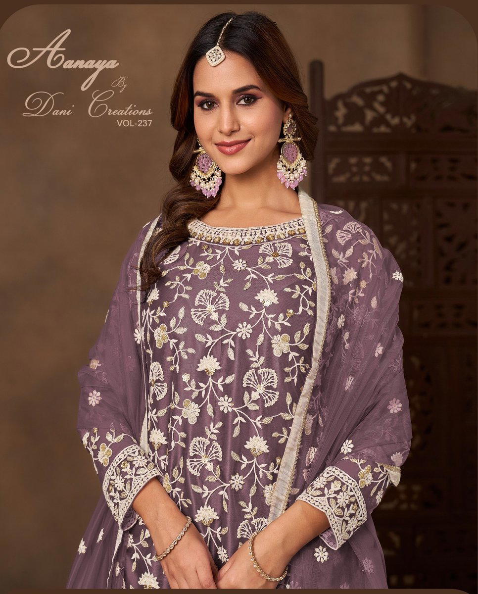 AANAYA VOL 237 DANI CREATION I DESIGNER SILK SALWAR SUIT WHOLESALER IN INDIA 1