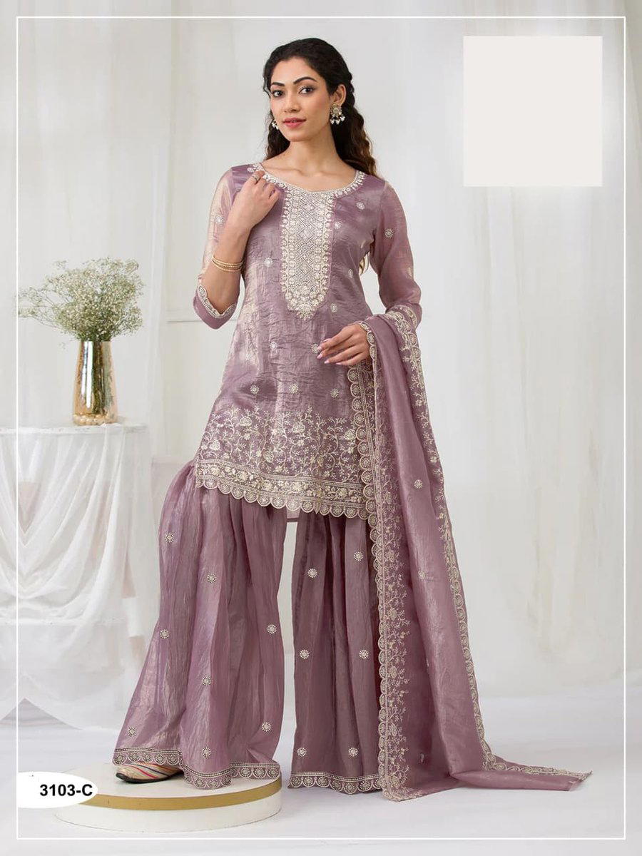 Os-3103 By Om Sai Wholesaler and Exporter of indian ethnic wear in india 1