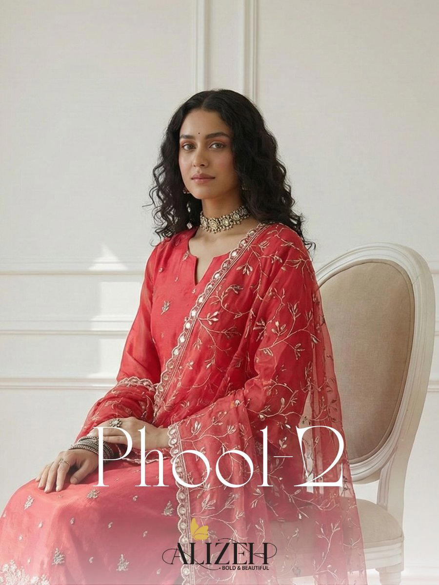 PHOOL-2 BY ALIZEH DESIGNER SALWAR SUIT WHOLESALER IN INDIA 1