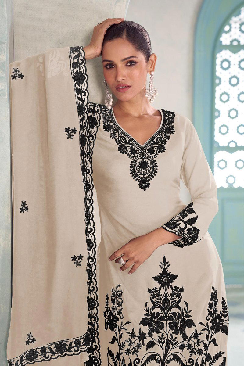 MEHER BY GULKAYRA DESIGNER CHINON CORD SET WHOLESALER IN INDIA 1