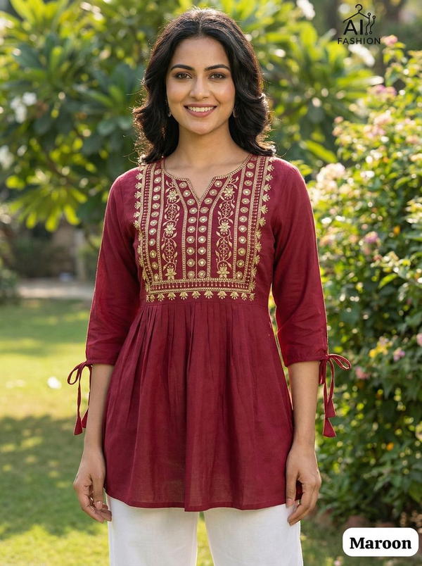 CHARMI VOL 5 BY INLI DESIGNER RAYON PRINTED TOP WHOLESALER IN INDIA