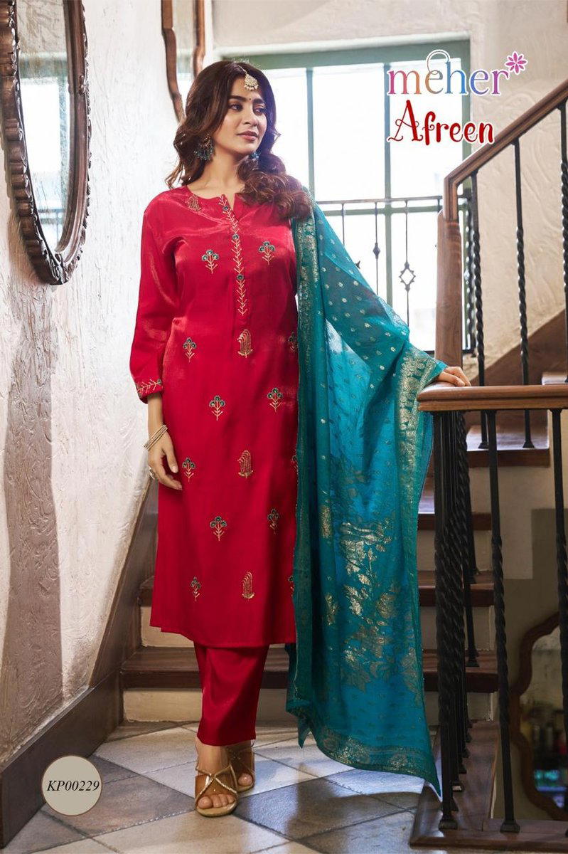 AFREEN BY MEHER CREATION DESIGNER SALWAR SUIT WHOLESALER IN INDIA 1