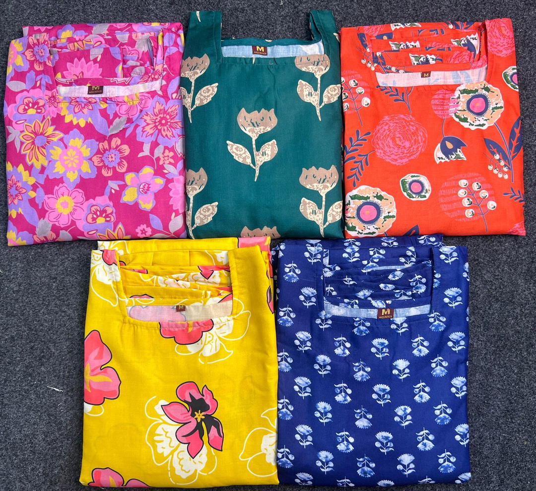 Floral By Inli Designer Premium Printed Gown wholesaler In India 1