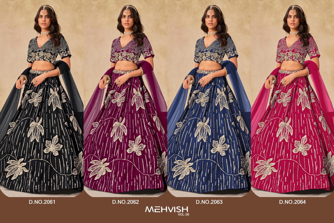 Mehvish Vol 26 By Dani Creation Designer Premium Lehenga Choli Wholesaler In India 1