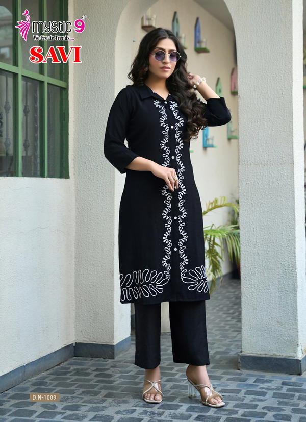 Savi Vol 1 By Mystic 9 Designer Co-ord Set Wholesaler In India