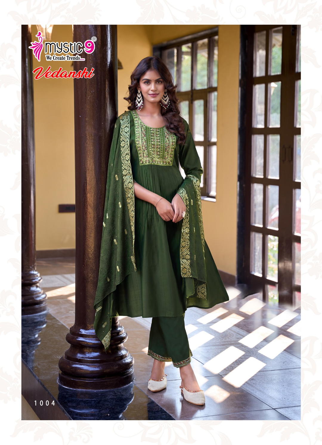Vedanshi Vol 1 Mystic 9 Designer Salwar Kameez Wholesaler In India 1