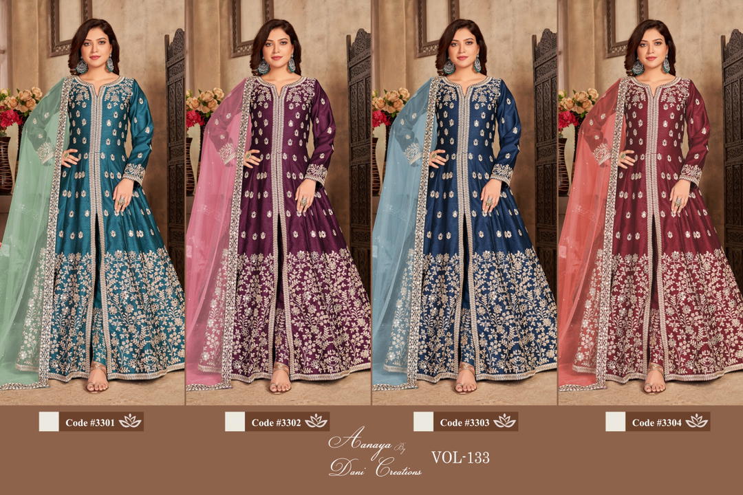 Aanaya Vol 133 By Dani Creation Designer Premium Salwar Kameez Wholesaler In India 1