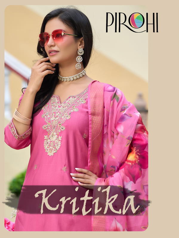 Kritka By Pirohi Designer Premium Viscose Prints Kurti wholesaler In India