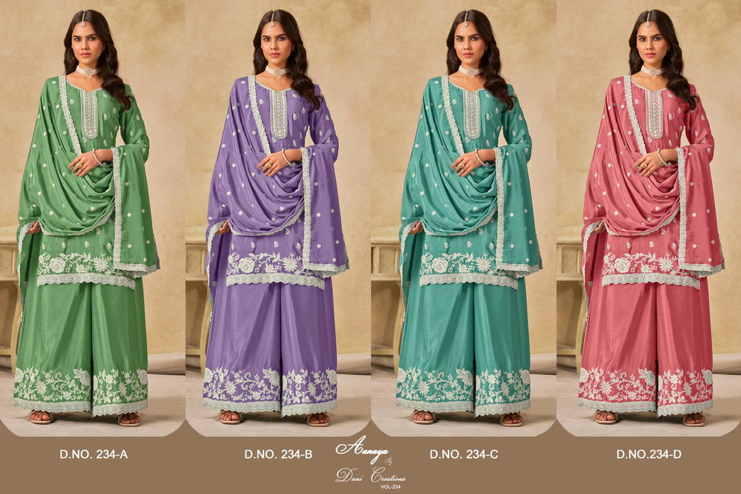 Aanaya Vol 234 By Dani Creation Designer Premium Salwar Kameez Wholesaler In India 1