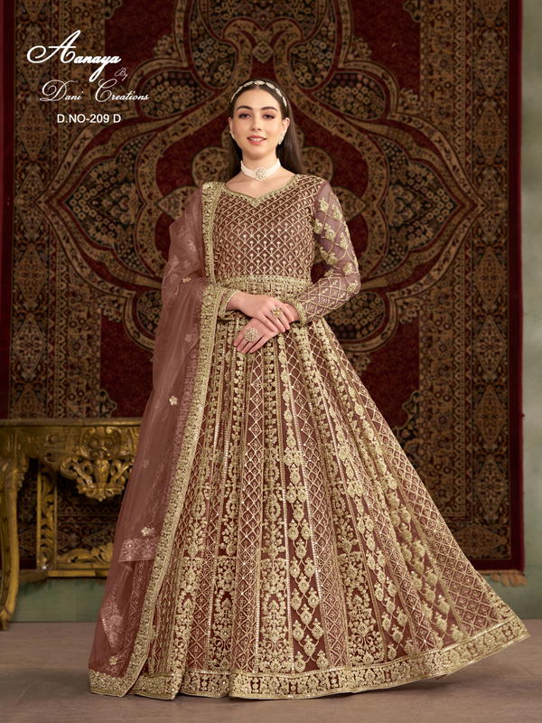 Aanya Vol 209 By Dani Creation Designer Premium Gown Wholesaler In India