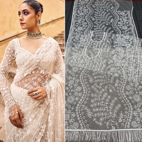 Net Special By Dhruv Fashion Designer Premium Saree Wholesaler In India