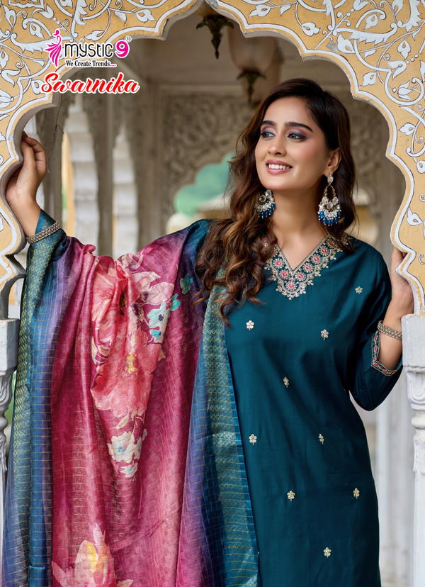 Swarnika Vol 1 By Mystic 9 Designer Salwar Kameez Wholesaler In India