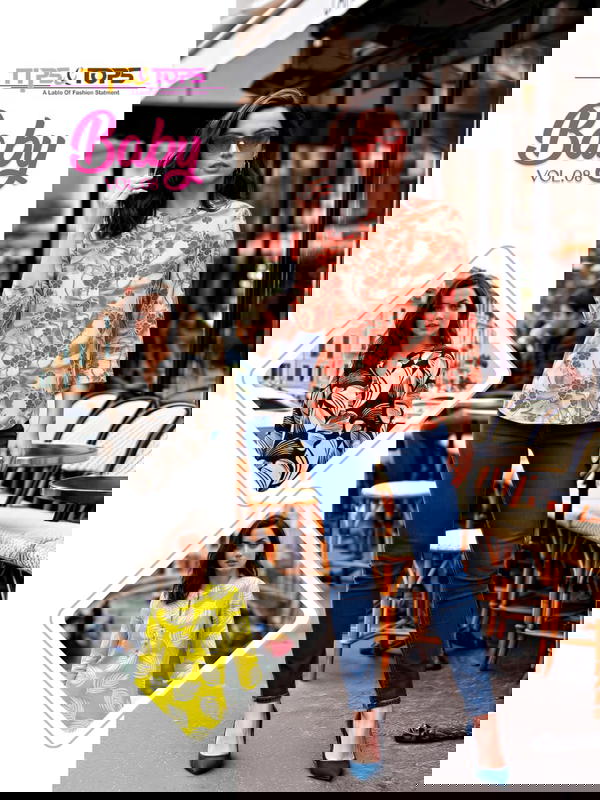 Baby Vol 8 By Tips & Tops Designer Premium Print Kurti wholesaler In India