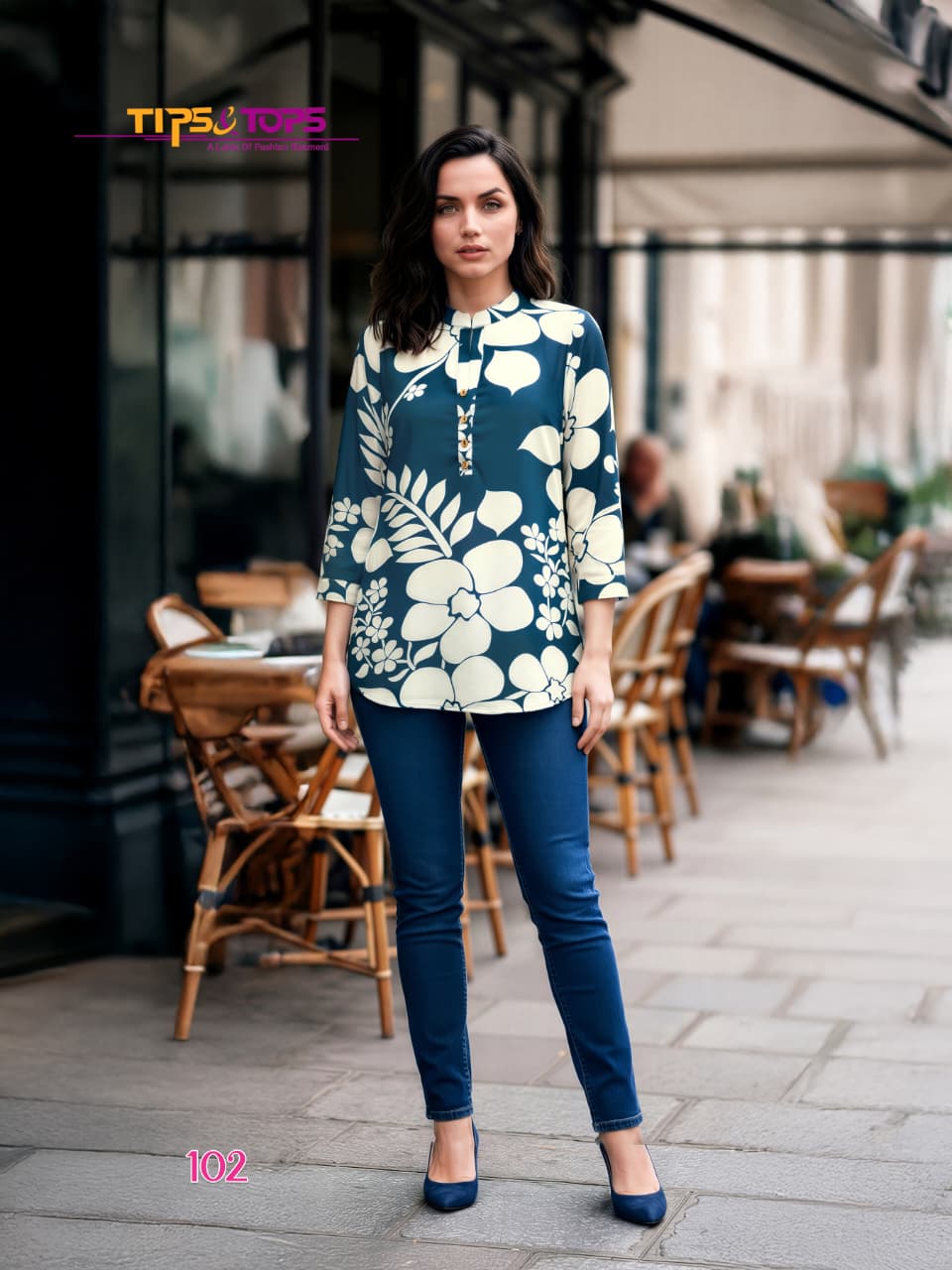 Baby Vol 8 By Tips & Tops Designer Premium Print Kurti wholesaler In India 1