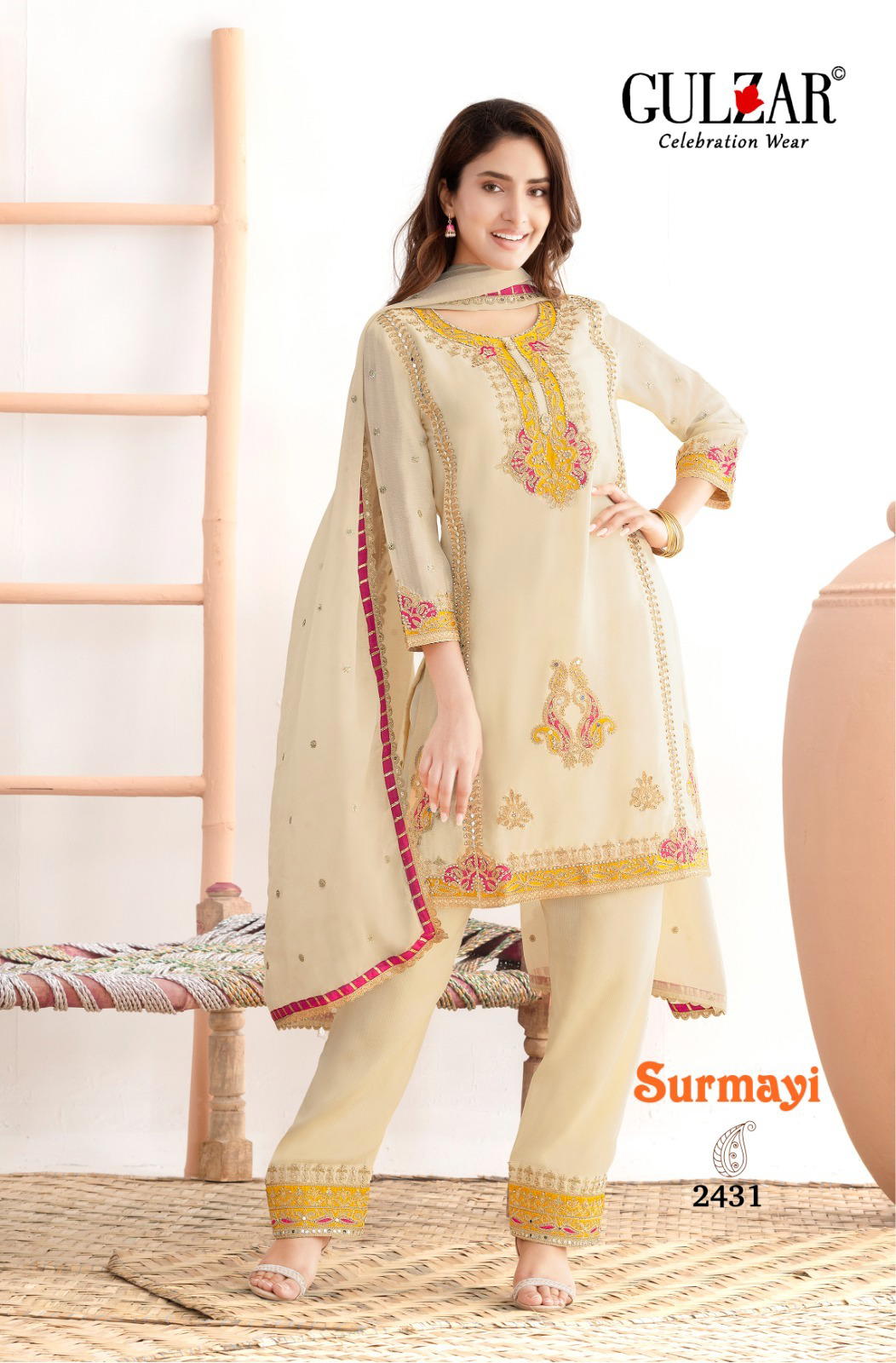 Surmayi By Gulzar Designer Premium Salwar Kameez wholesaler In India 1