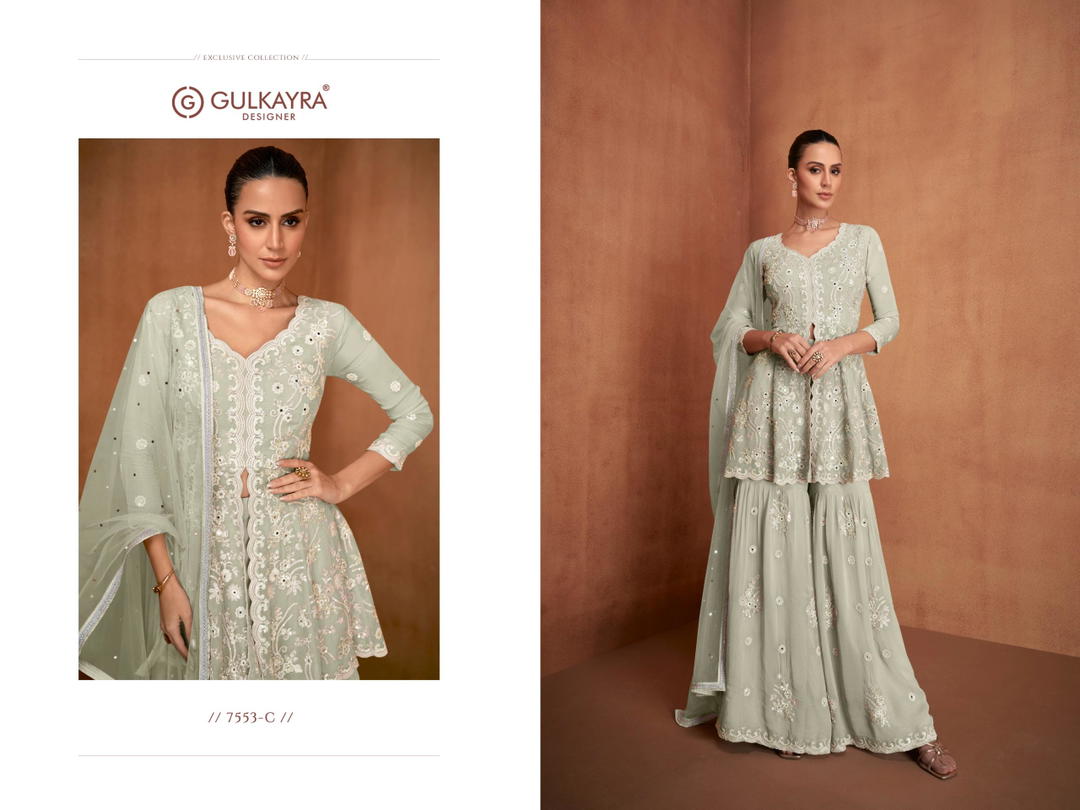 Siyona By Gulkayra Designer Premium Georgette Salwar Kameez wholesaler In India 1