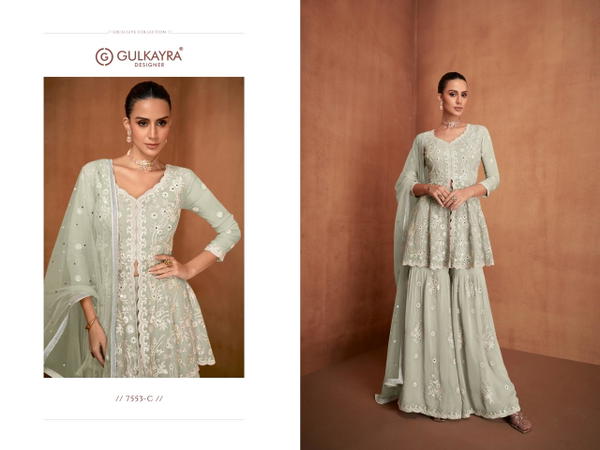 Siyona By Gulkayra Designer Premium Georgette Salwar Kameez wholesaler In India
