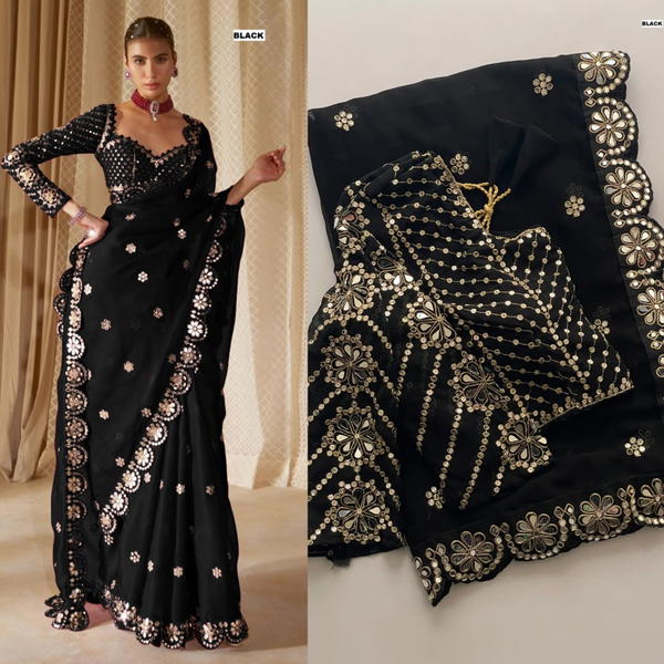 DF 3457 Dhruv Fashion Designer Premium Saree Wholesaler In India