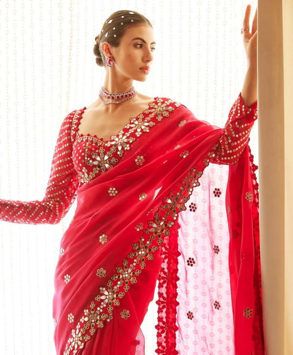 DF 3456 By Dhruv Fashion Designer Premium Saree Wholesaler In India