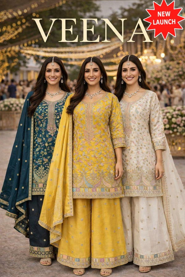 Veena By Om Sai Designer Premium Salwar Kameez Wholesaler In India