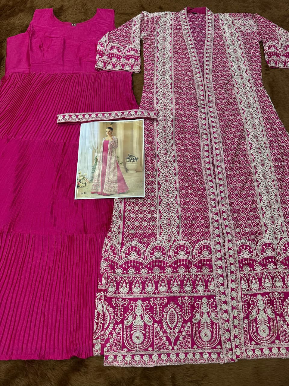 Rosmeen By Om Sai Designer Premium Silk Gown Wholesaler In India 1