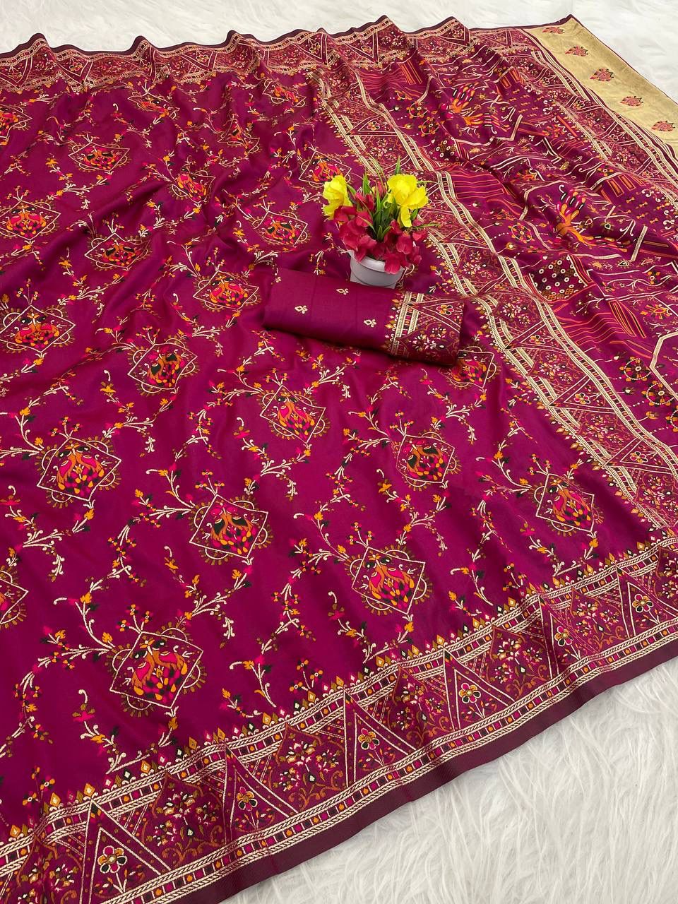 SF 965 By Shubh Fashion Designer Premium Saree Wholesaler In India 1